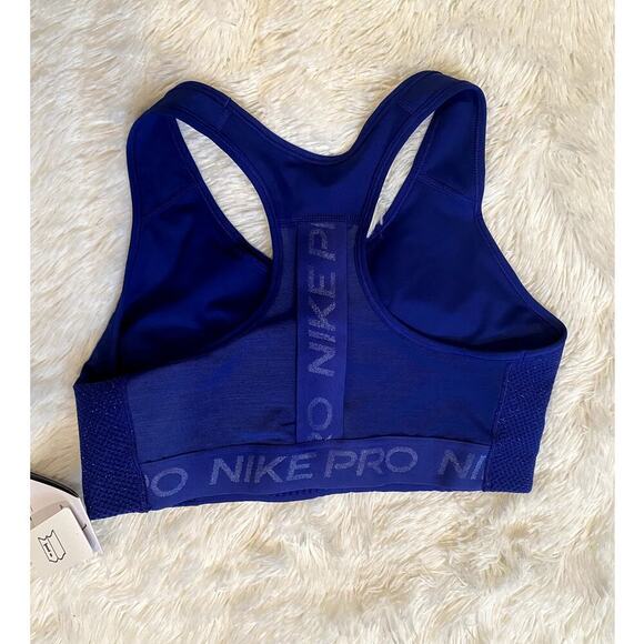 Nike Pro Dri-Fit Swoosh Sparkle Sports Bra - Size XL (NWT) - Picture 2 of 5